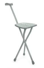 Oturaklı Asa Baston - Katlanabilir - 3 Ayaklı