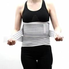 Lumbosacral Çelik Balenli Korse (Bedensiz) - Soles SLS410 (26cm)