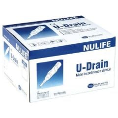 Nulife U-Drain Prezervatif Sonda 30mm (Large) - Yapışkan Şeritli - 50 Adet