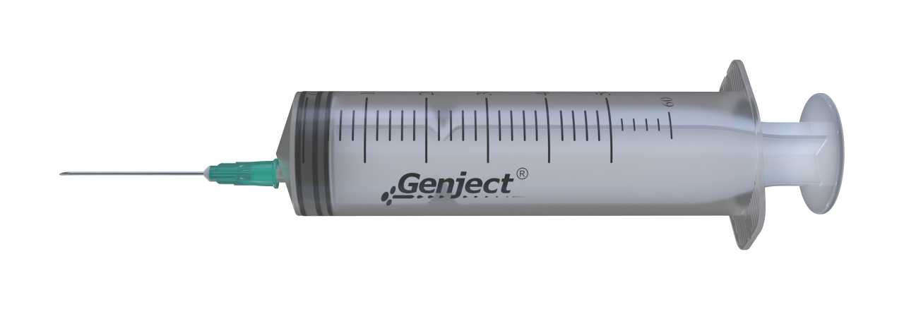 Enjektör 50cc - 50ml - İğneli - Ayset - 60 Adet (1 Kutu)