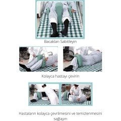 Hasta Çevirme Yastığı - Suni Deri - 49*39*13.5cm