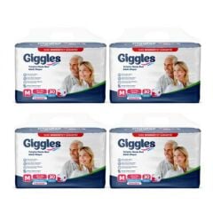 Giggles Yetişkin Hasta Bezi Medium 30'lu - 4 Paket - 120 Adet