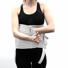 Lumbosacral Çelik Balenli Korse (Bedensiz) - Soles SLS411 (32cm)