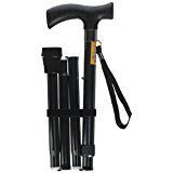 İthal Katlanır Asa Baston - Denge Bastonu - Yükseklik Ayarlı - Hafif - Soles