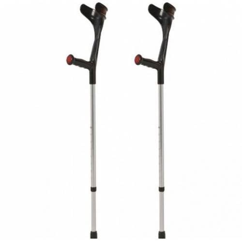 Kanedyen Koltuk Değneği - Siyah - 1 Çift