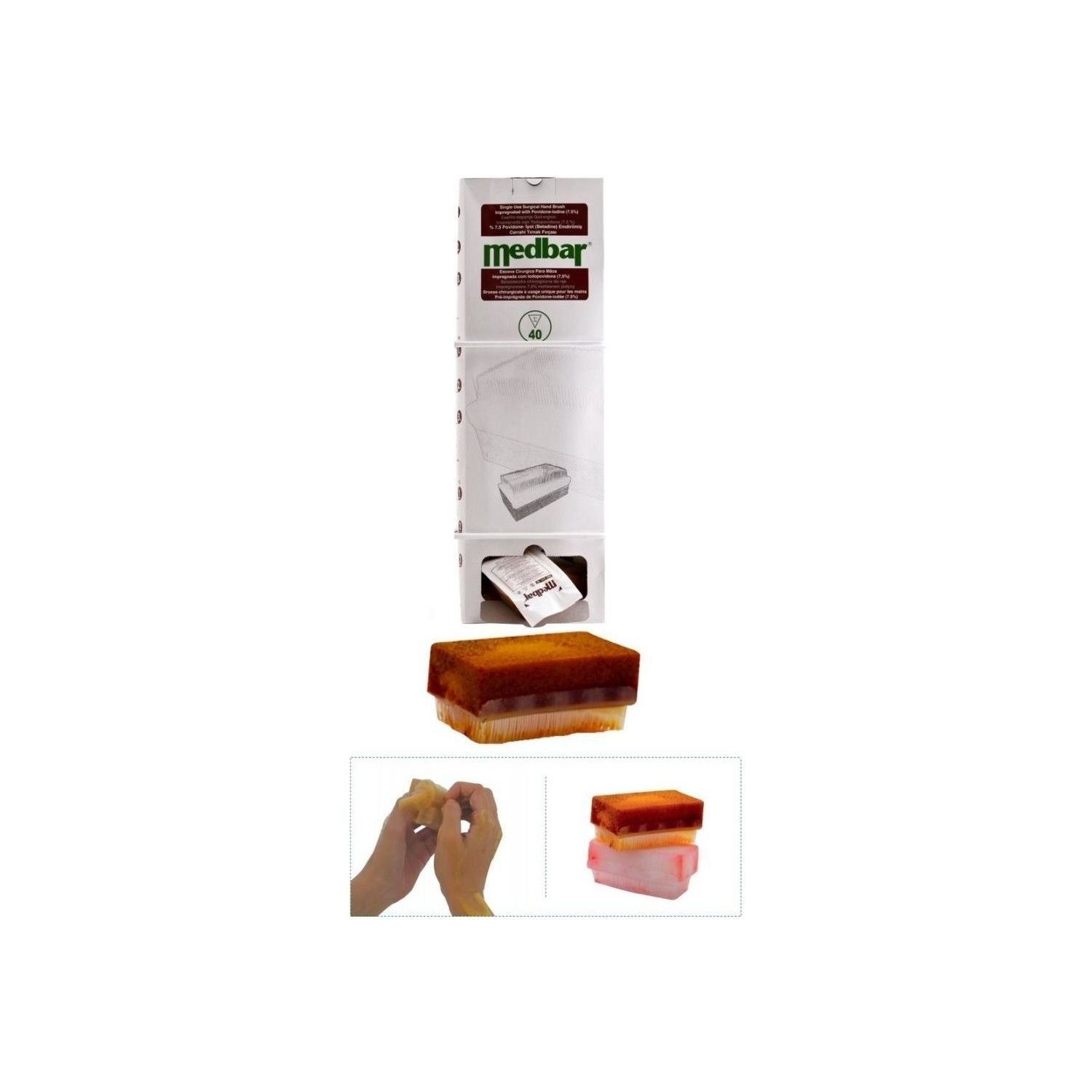 Medbar Batikonlu El ve Tırnak Fırçası