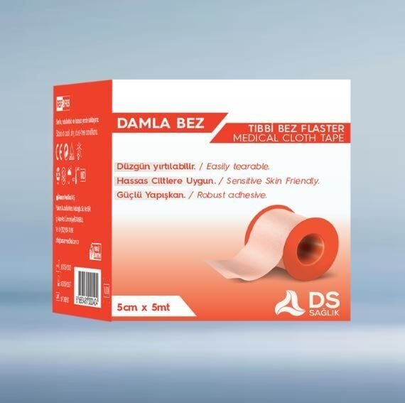 Bez Flaster 5cm x 5m - DS - 10 Adet