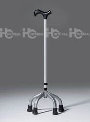 Quadripot 4 Ayaklı Denge Bastonu - Yerli - Yürümeye Yardımcı Baston