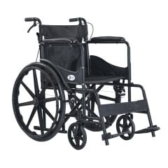 Golfi G102 Katlanabilir Manuel Refekatçi Frenli Standart Tekerlekli Sandalye